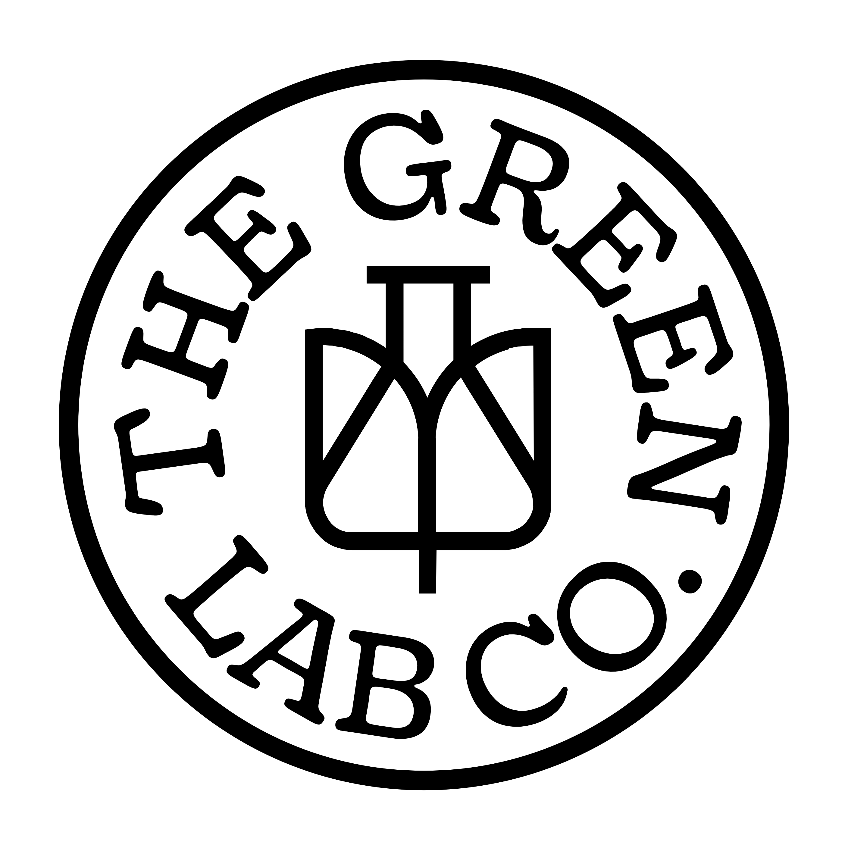 Logo TGLC Black on White Background